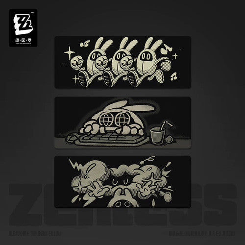 Zenless Zone Zero — Tidal Noise Keyboard Replacement Panel — Bangboo Group A