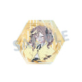 Blue Archive Rena Hexagonal acrylic block with foil birthday artwork — view 1