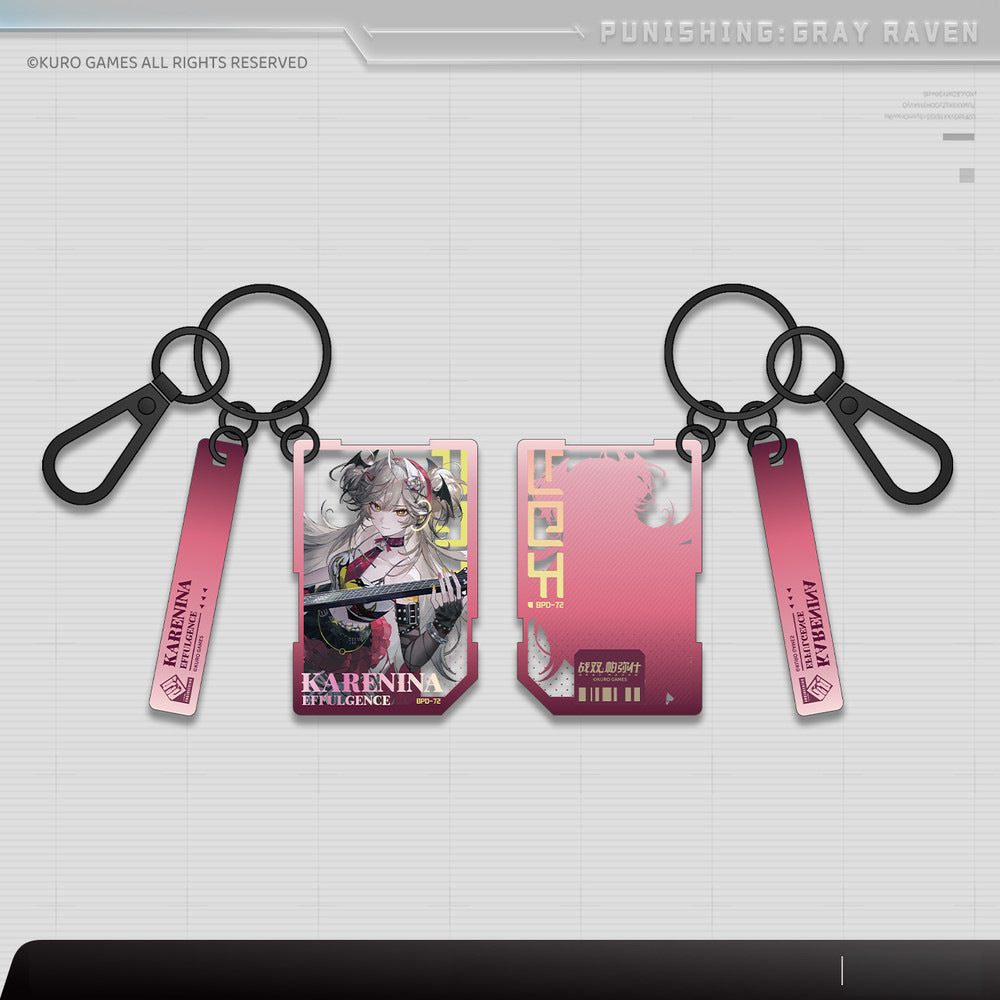 Punishing: Gray Raven — Karenina: Sinhang Acrylic Keychain — Coating: Blazing Melody