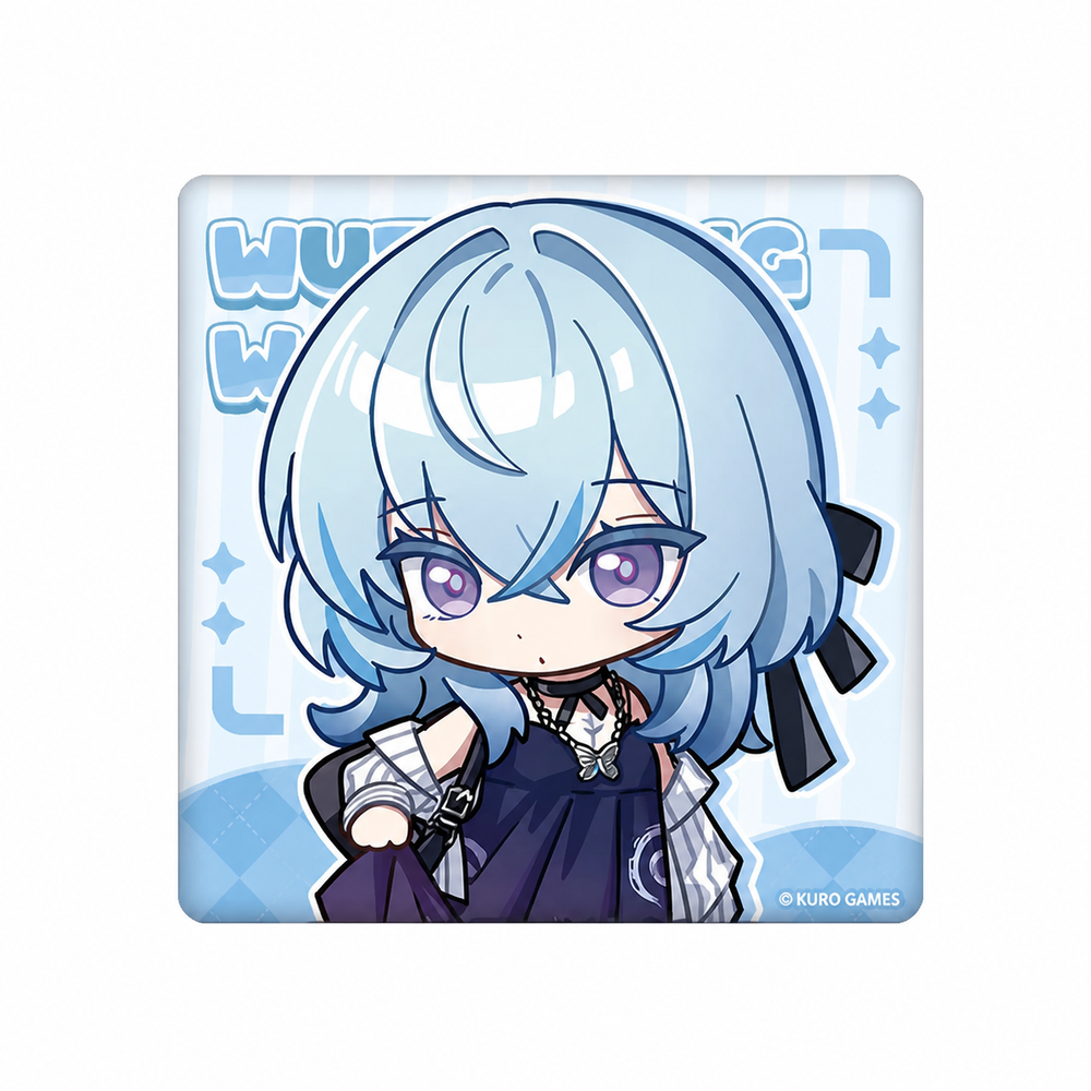 Wuthering Waves Shorekeeper Square PU Badge — view 1