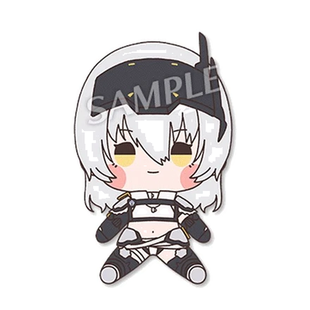 GODDESS OF VICTORY: NIKKE Snow White: Heavy Arms Rounded character plush in the pictured outfit — view 1
