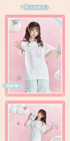 Honkai: Star Rail — Hyacine Impression Short-Sleeve T-Shirt — product detail; other clothing and styling props excluded