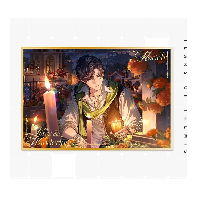 未定事件簿 左京静真 PET色紙 一人イラスト（画像2）