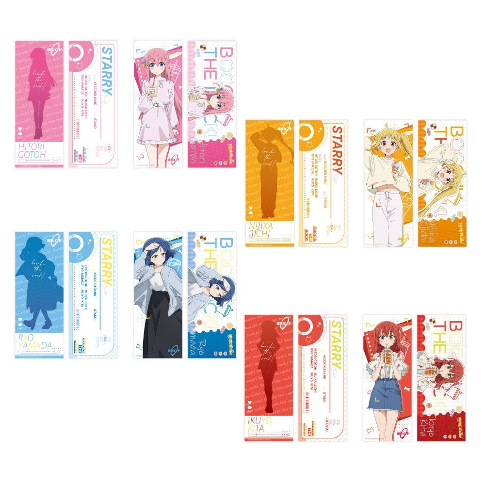 봇치 더 락 공식 정품 × IPSTAR 카페 콜라보 굿즈 여름 나들이 시리즈 티켓 봇치 더 록