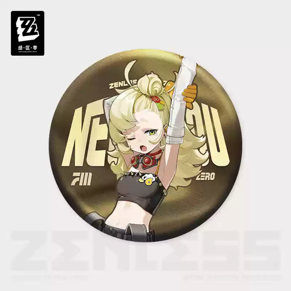 젠레스 존 제로 공식 정품 굿즈 파이퍼 캔 뱃지 - 젠존제 ZZZ
