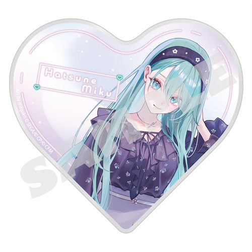 Project Sekai — Hatsune Miku (Stage SEKAI) Heart Acrylic Block — ZOZOTOWN Vol. 3 Commissioned Illustration