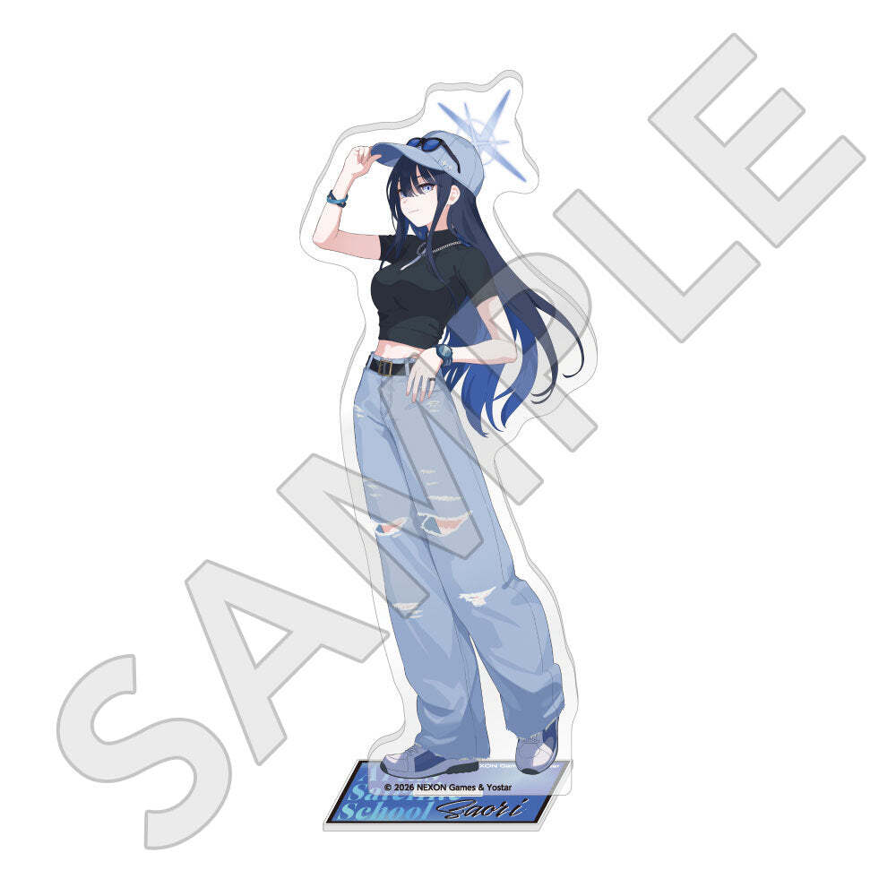 ブルーアーカイブ 5.5周年 サオリ アクリルスタンド · 商品画像。