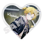 Project Sekai — Kagamine Len (School SEKAI) Heart Acrylic Block — ZOZOTOWN Vol. 3 Commissioned Illustration