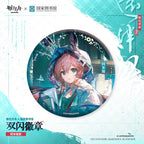 Arknights — Amiya Double Glitter Can Badge — National Library of China Collab