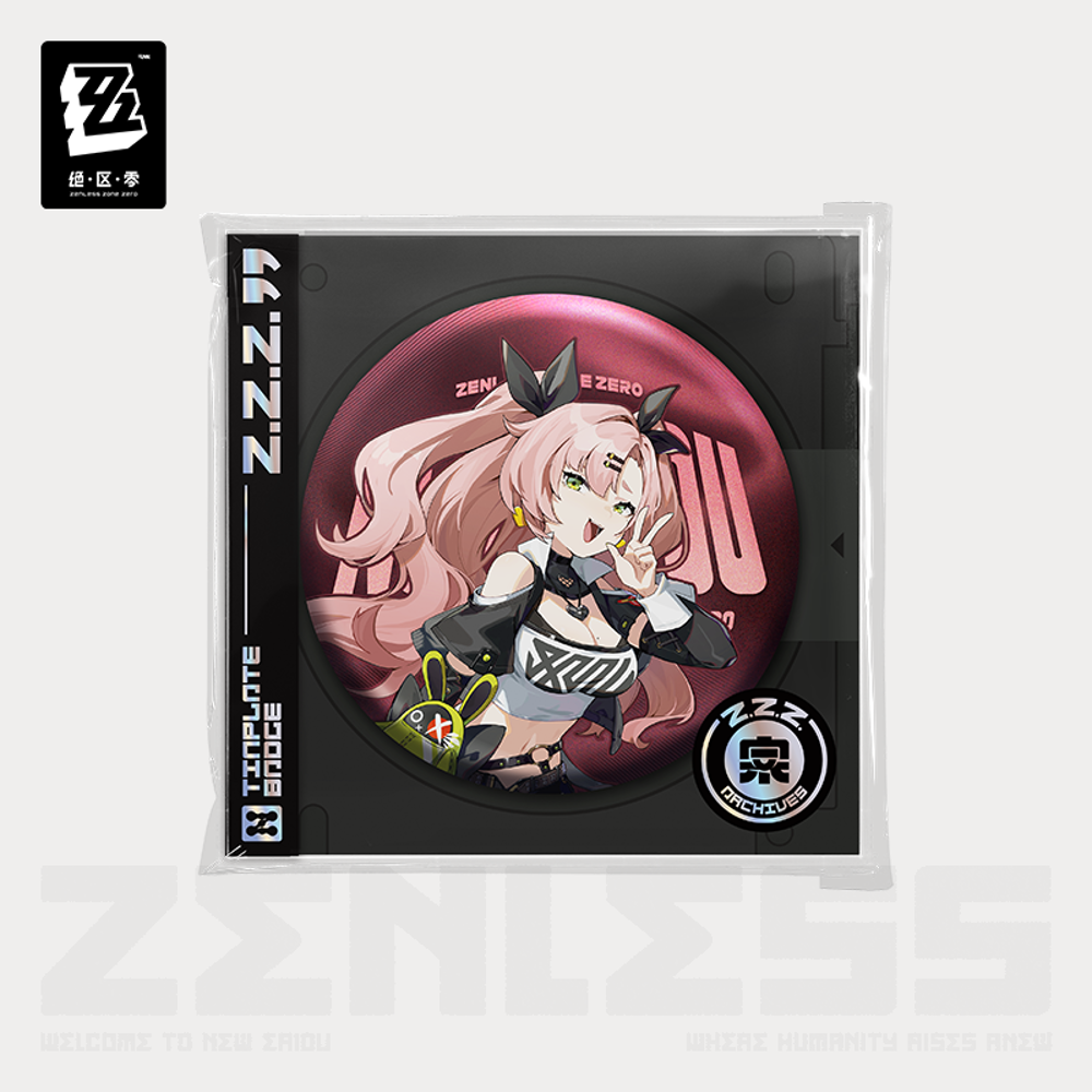 젠레스 존 제로 공식 정품 굿즈 니콜 캔 뱃지 - 젠존제 ZZZ