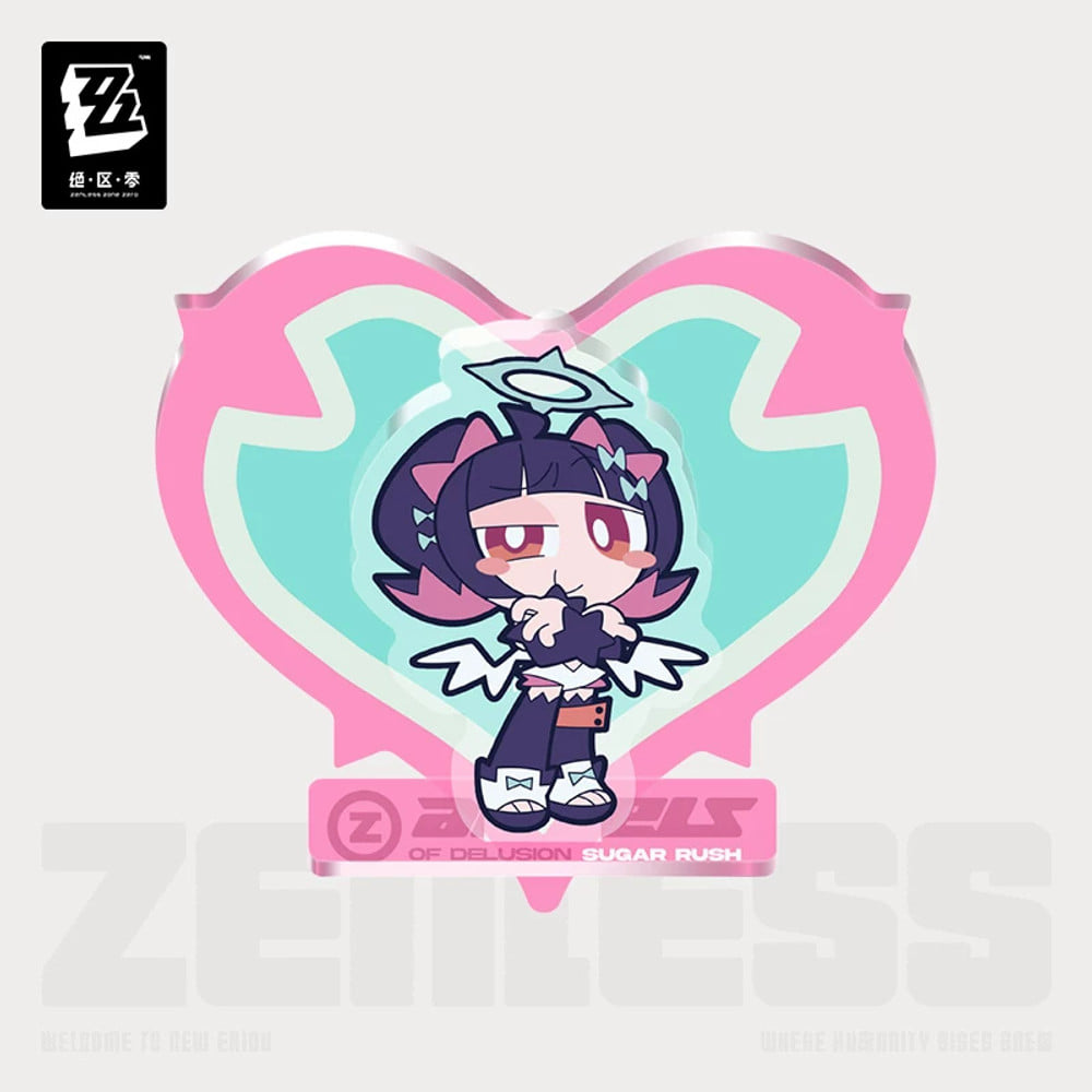 Zenless Zone Zero — Nangong Yu SD Acrylic Fridge Magnet — PINK Sweet Critical