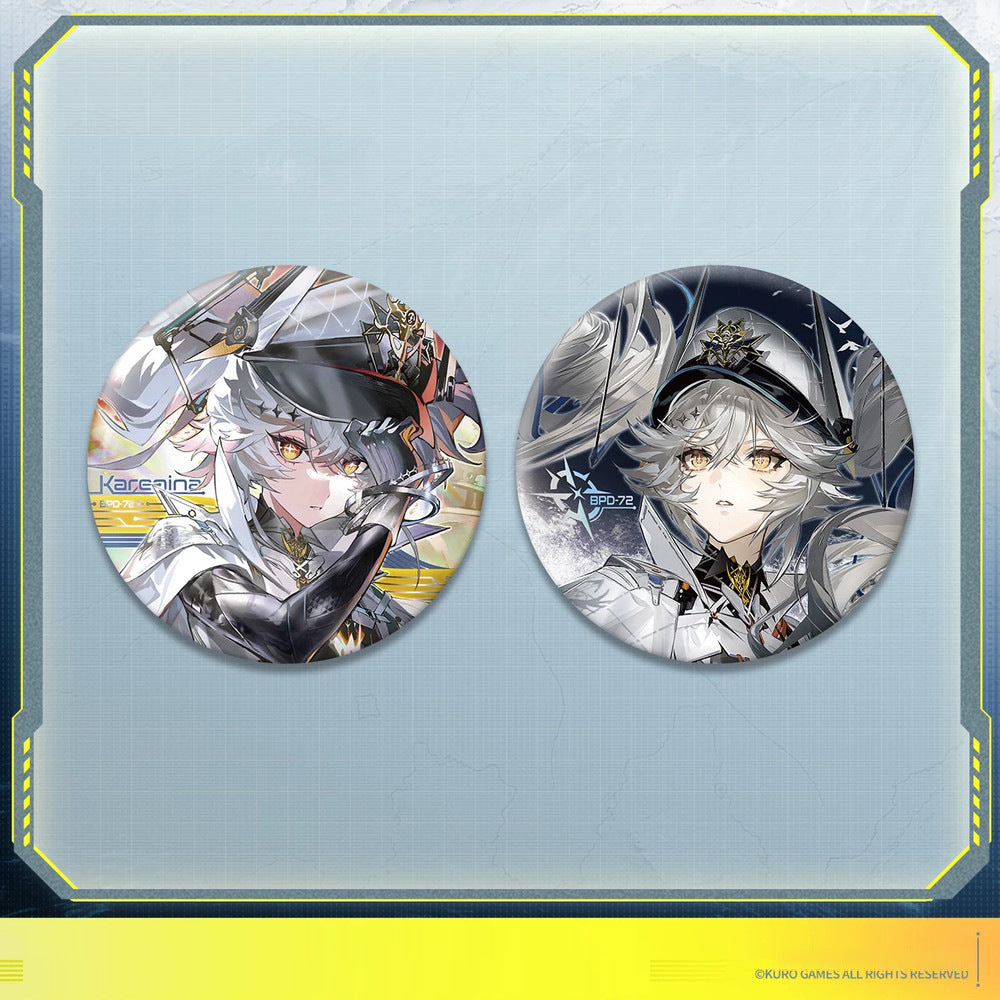 Punishing: Gray Raven — Karenina: Sinhang Glitter Can Badge Set of 2 — Character Theme