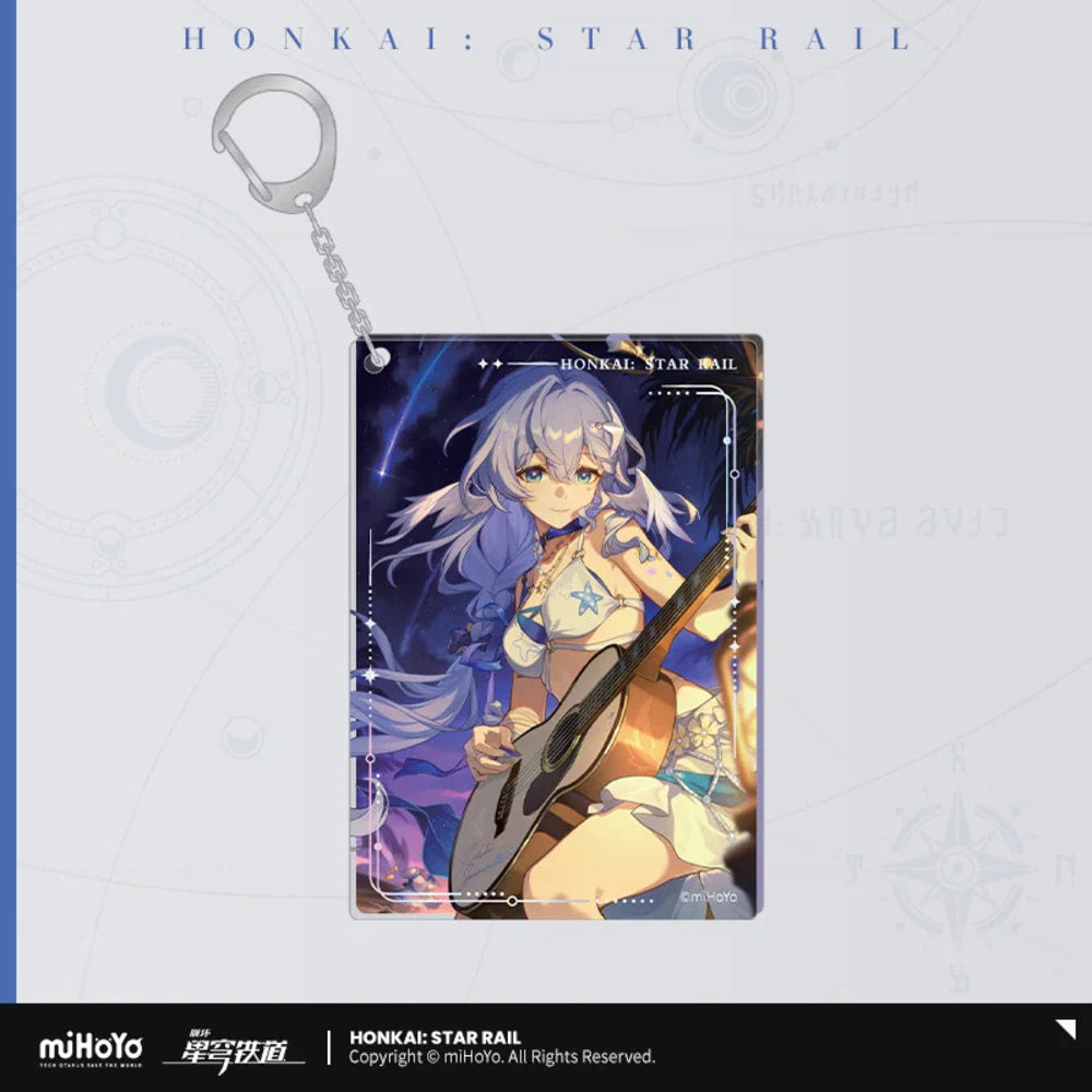 Honkai: Star Rail — Light Cone 4.0 Acrylic Keychain — You Shall Go Forth and Sing
