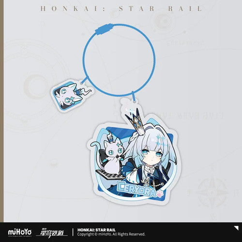 Honkai: Star Rail — Cerydra Tiny Cat Acrylic Keychain