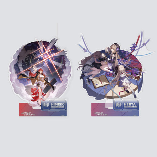 Honkai: Star Rail: Himeko & Herta Acrylic Stand - Aeons of Erudition Ver
