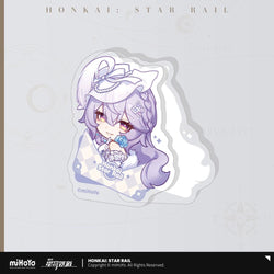 Honkai: Star Rail — Black Swan Nameless Medal Acrylic Clip