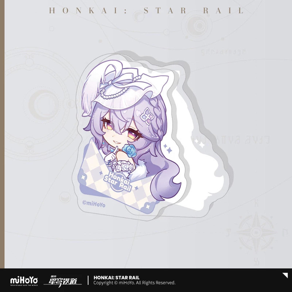 Honkai: Star Rail — Black Swan Nameless Medal Acrylic Clip