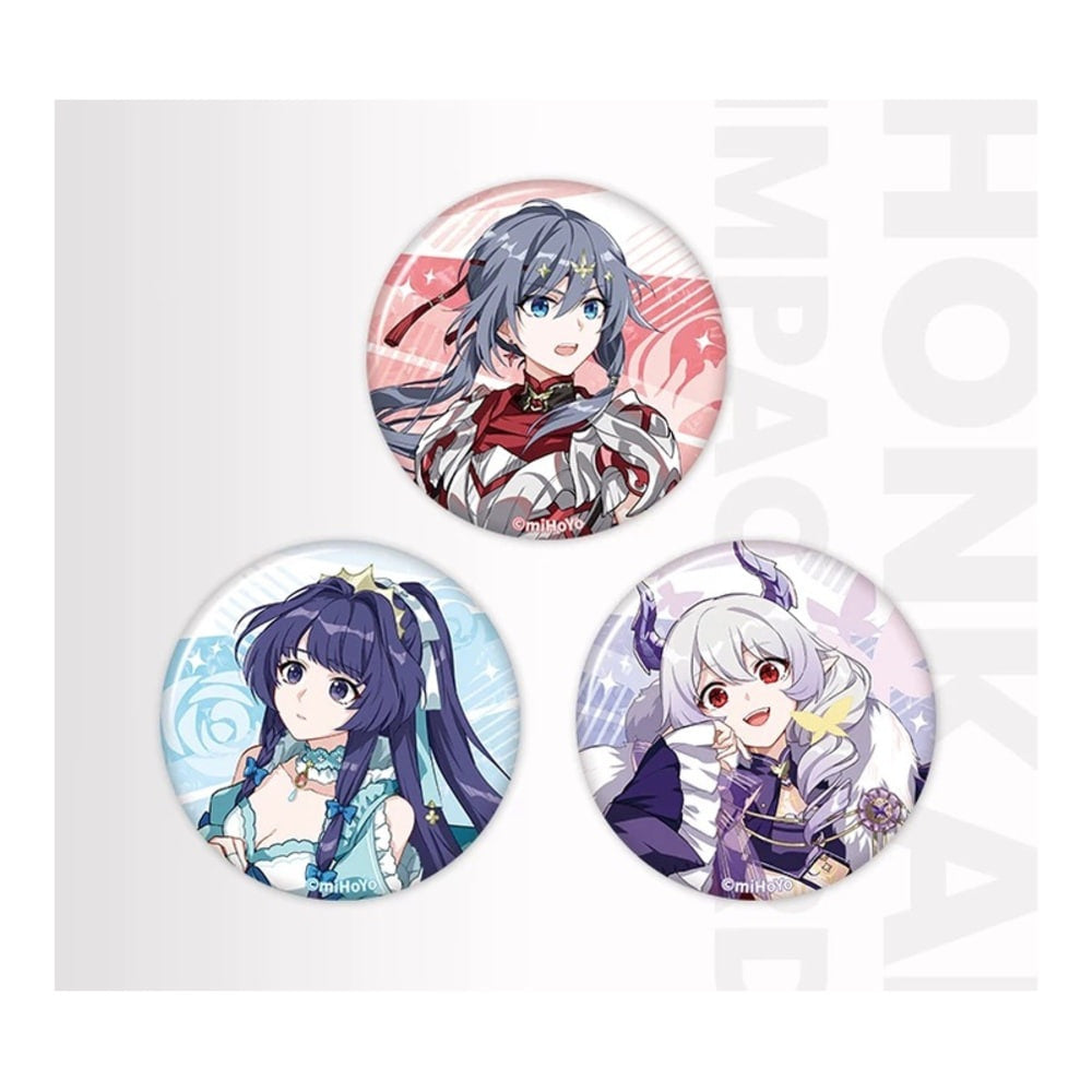 Honkai Impact 3rd Metal Badge Set — School Festival — view 1