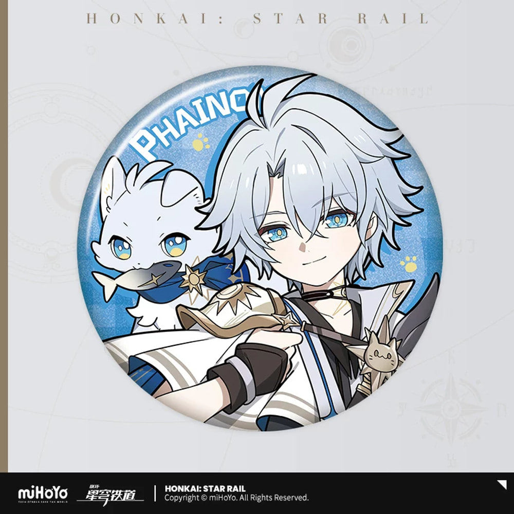 Honkai: Star Rail — Phainon Tiny Cat Can Badge