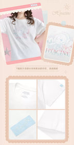 Honkai: Star Rail — Hyacine Impression Short-Sleeve T-Shirt — product detail; other clothing and styling props excluded