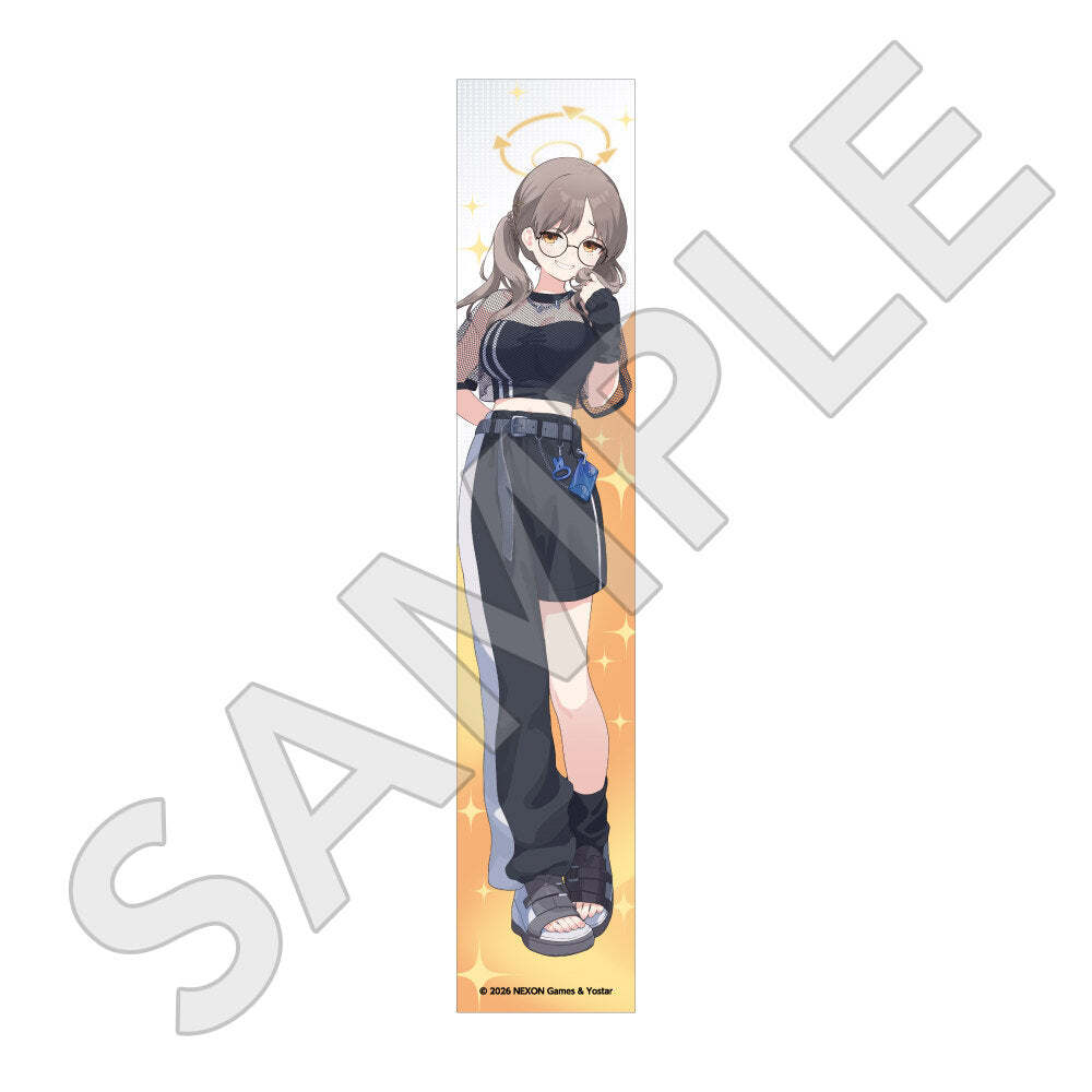Blue Archive 5.5th Anniversary Moe Muffler Towel · Product image.