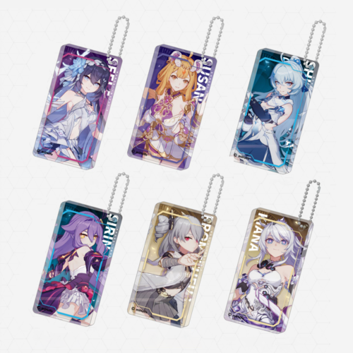 붕괴 3rd 공식 정품 굿즈 아크릴 펜던트 코롯타 키링 제레 키라라 시린 프로메테우스 브로냐 메이