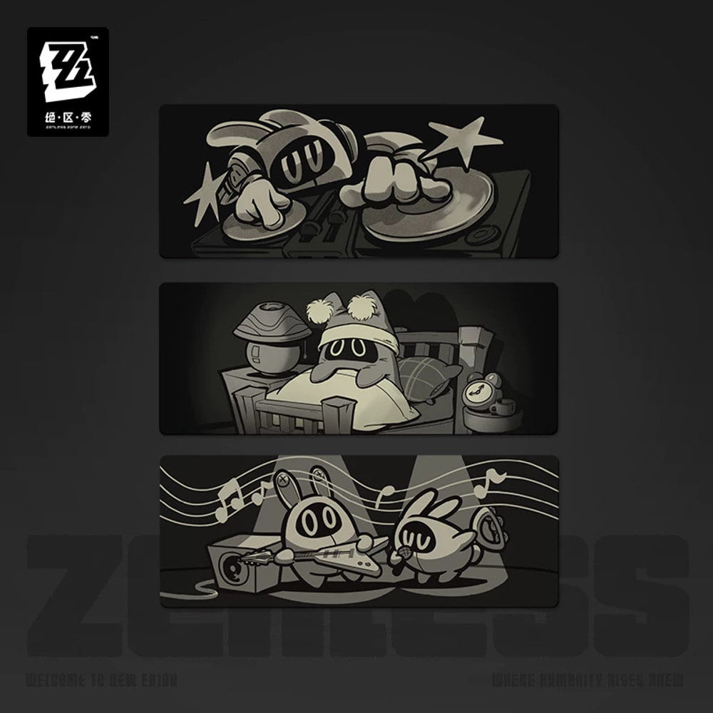 Zenless Zone Zero — Tidal Noise Keyboard Replacement Panel — Bangboo Group C