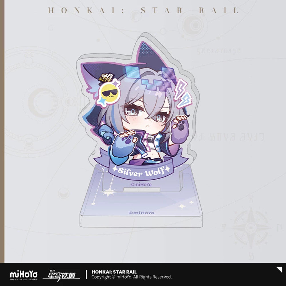 Honkai: Star Rail — Silver Wolf LV.999 Nameless Medal Acrylic Stamp