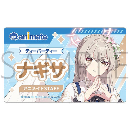 Blue Archive — Nagisa Shop Clerk Name Tag Acrylic Badge — animate Autumn Fair