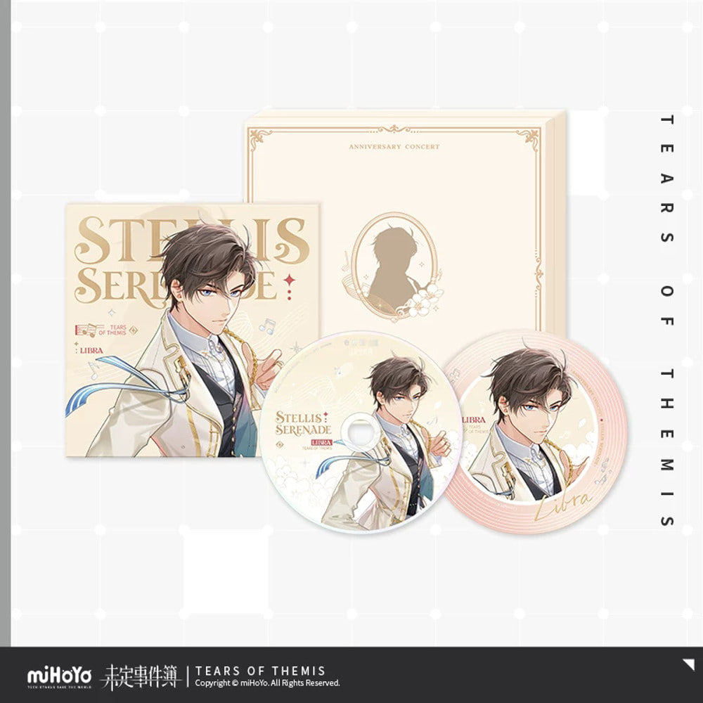Tears of Themis · Stellis Serenade · OST CD Commemorative Box Set · Artem Wing — character edition packaging, CD, art board and acrylic coaster