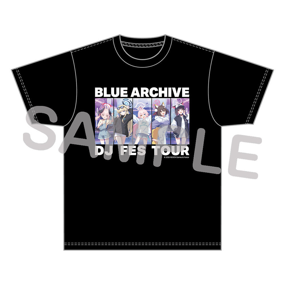 Blue Archive — T-Shirt — DJ fes. Tour