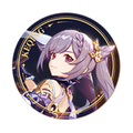 Genshin Impact — Keqing Ichiban Kuji 2026 I Prize Double Glitter Button Badge