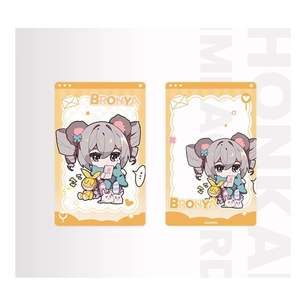 Honkai Impact 3rd Bronya Holographic + Clear Card Set — view 1