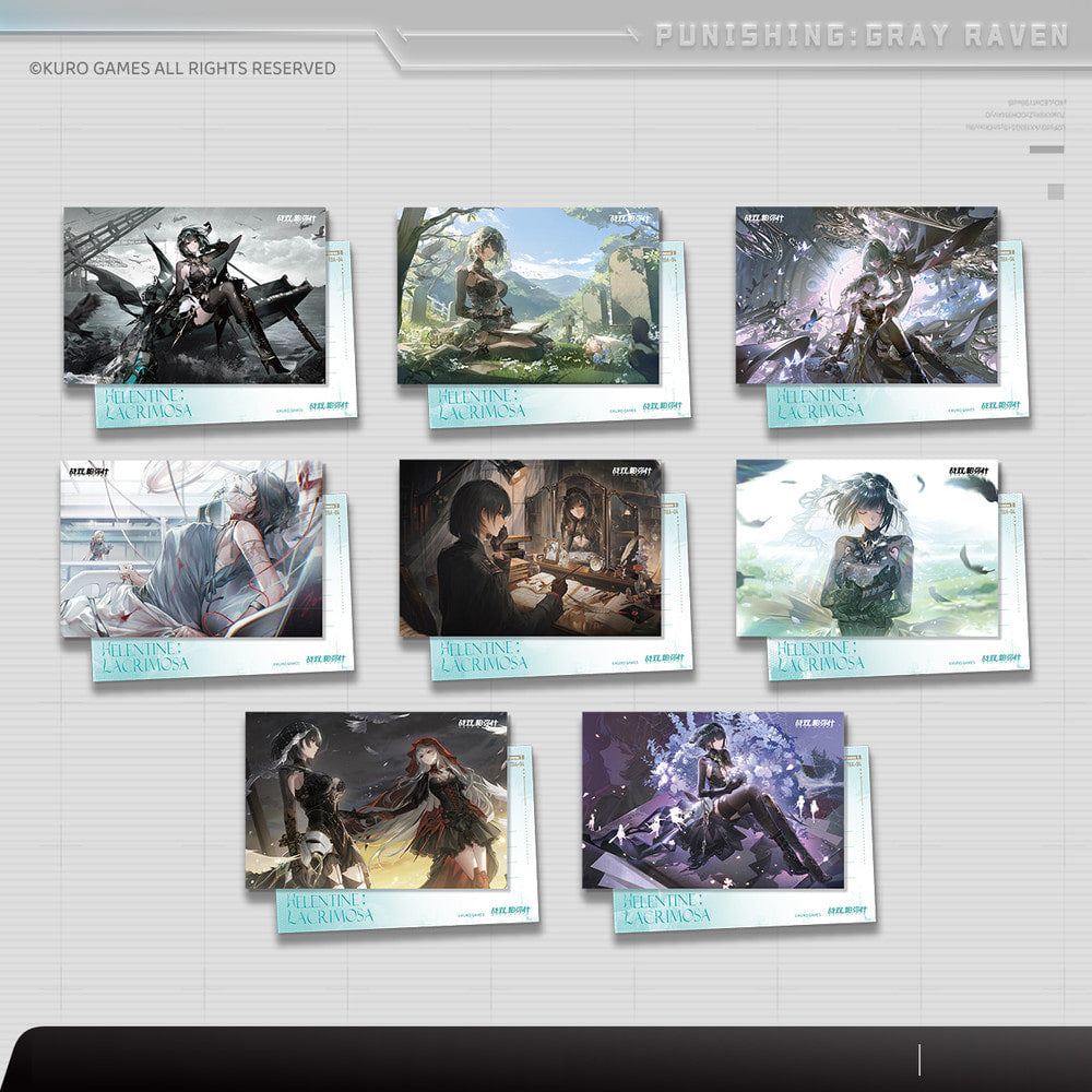 Punishing: Gray Raven — Helentine: Anhon Illustration Postcard Set — Character Theme