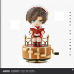 未定事件簿 · Stellis Serenade · ちびキャラ回転オルゴール · 左京静真 — ちびキャラと装飾された音楽台座