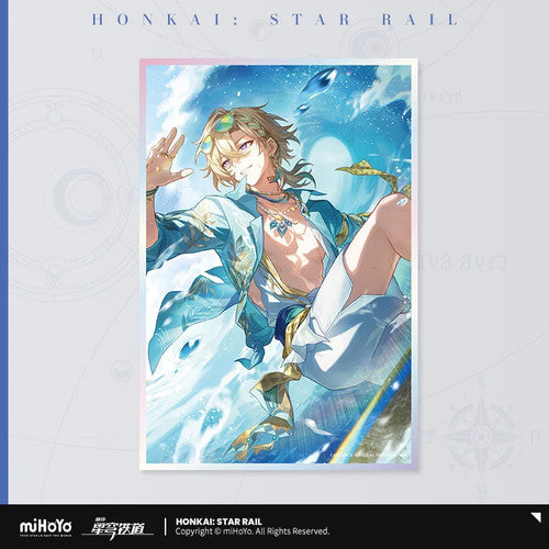 Honkai: Star Rail — Light Cone 4.0 Acrylic Shikishi — Midsummer Cast Into the Waves