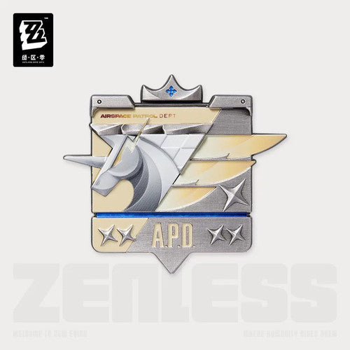 Zenless Zone Zero — Airspace Patrol Bureau Metal Badge Vol. 6 — Faction Series