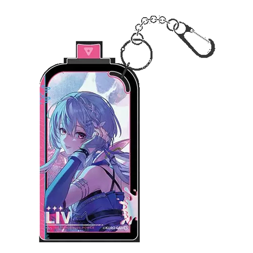 Punishing: Gray Raven — Liv Acrylic Transit Card Keychain — Music Concert Collab