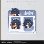 Honkai: Star Rail — Mortenax Blade Pom-Pom Exhibition Hall Magnetic Bookmark Set of 2