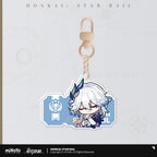 Honkai: Star Rail — Yao Guang Pom-Pom Exhibition Hall Acrylic Keychain