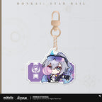 Honkai: Star Rail — Silver Wolf LV.999 Pom-Pom Exhibition Hall Acrylic Keychain
