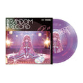 Design 02: RANDOM RECORD EP.03 jacket art of Kaguya in a pink kimono, with the purple translucent disc