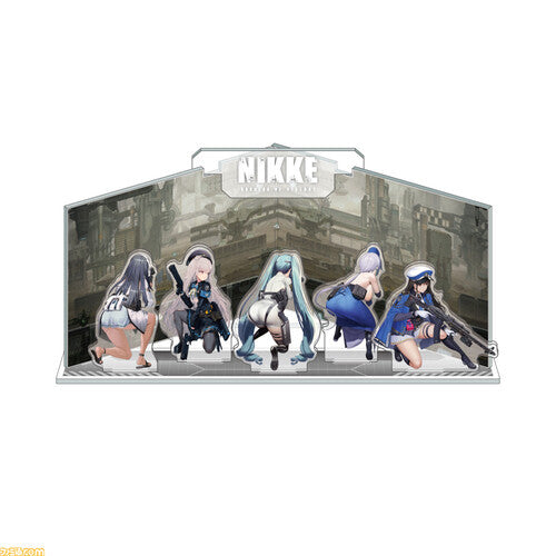 Victory Goddess: Nikke - Diesel, Bride & Privaty Diorama Acrylic Stand 02