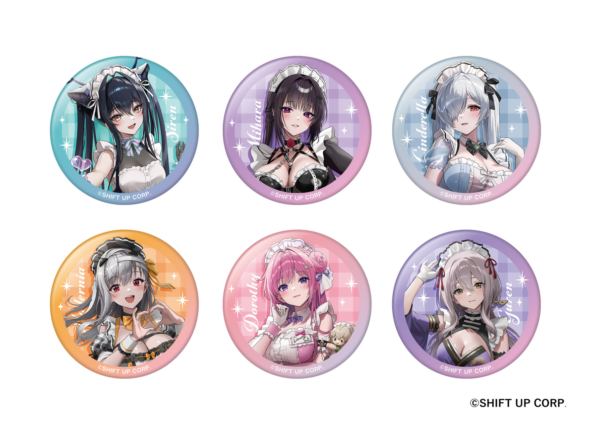 GODDESS OF VICTORY: NIKKE × and GALLERY Cafe Vol. 2 Random Button Badge (1 of 6) · 8