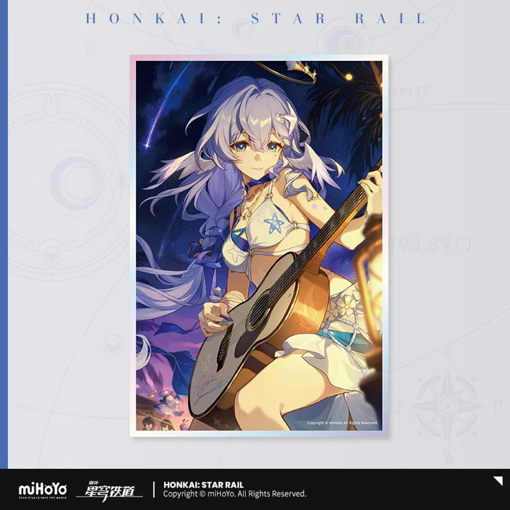 Honkai: Star Rail — Light Cone 4.0 Acrylic Shikishi — You Shall Go Forth and Sing
