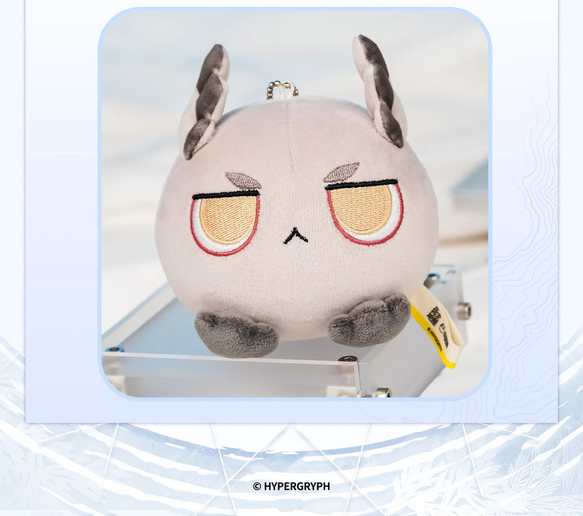 Arknights: Endfield OrbiPom Plush Keychain – Pogranichnik · 5