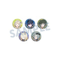 Blue Archive Group A lineup of 5 portrait badge designs — view 1