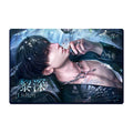 Zayne reclining in a cool blue scene with icy details on a landscape poster