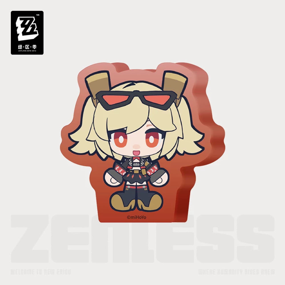 Zenless Zone Zero — Burnice Mini Acrylic Stand — Little Agent Series