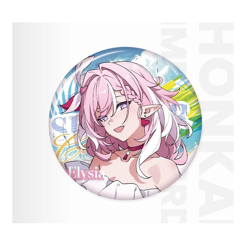 Honkai Impact 3rd Elysia 58 mm Summer Badge — view 2
